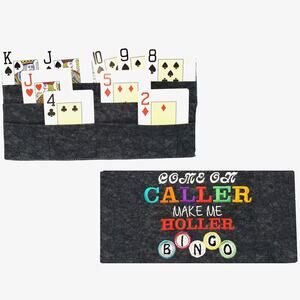 Hands Free Playing Card Holder for all games plus Bingo holds 16 tab dab